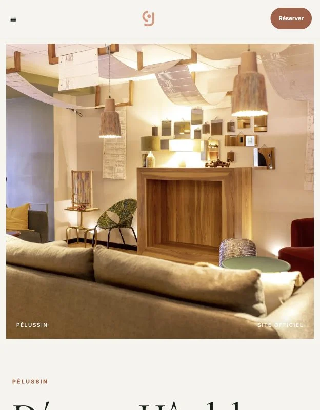 Site officiel de Hôtel du Pilat
