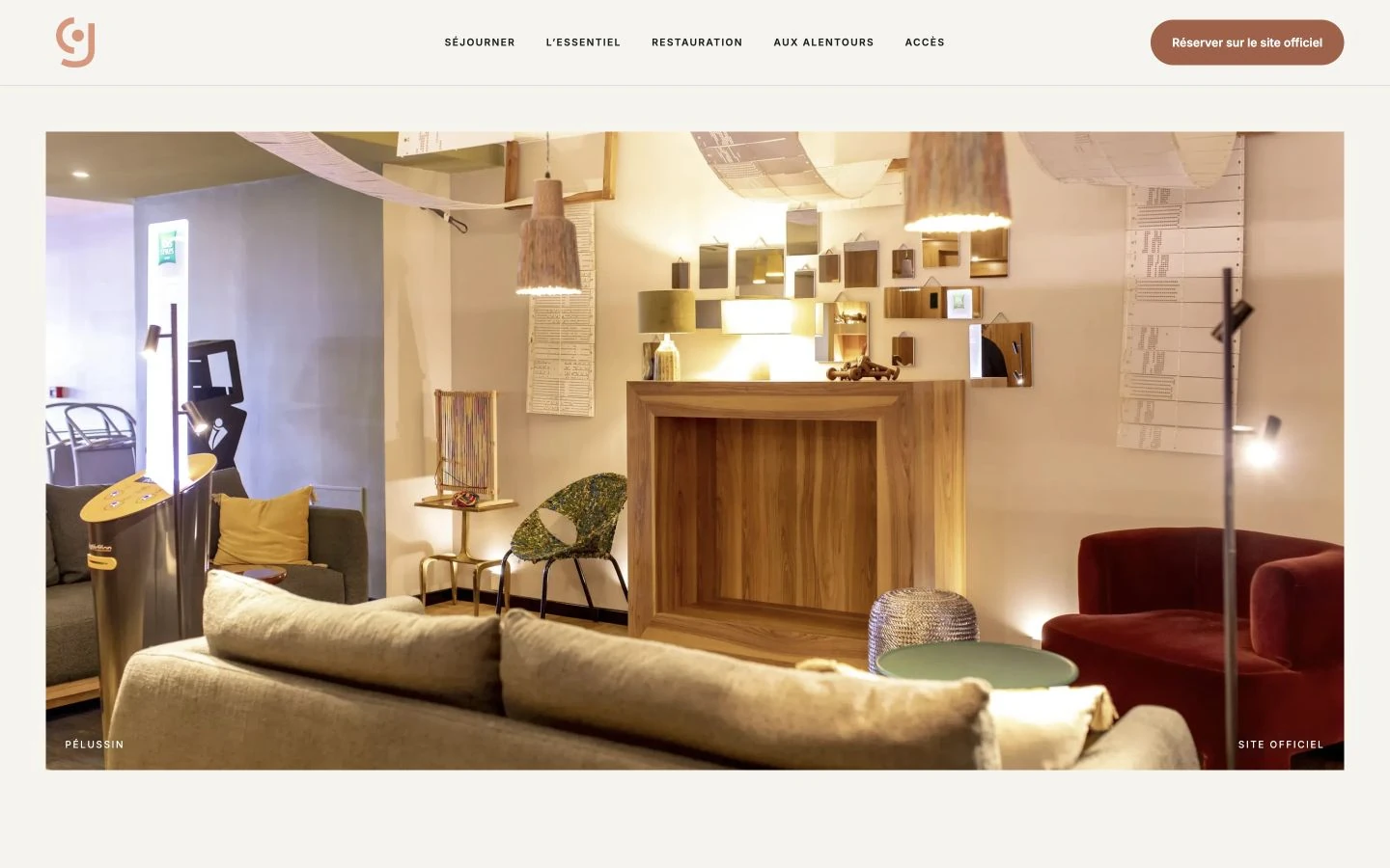 Site officiel de Hôtel du Pilat